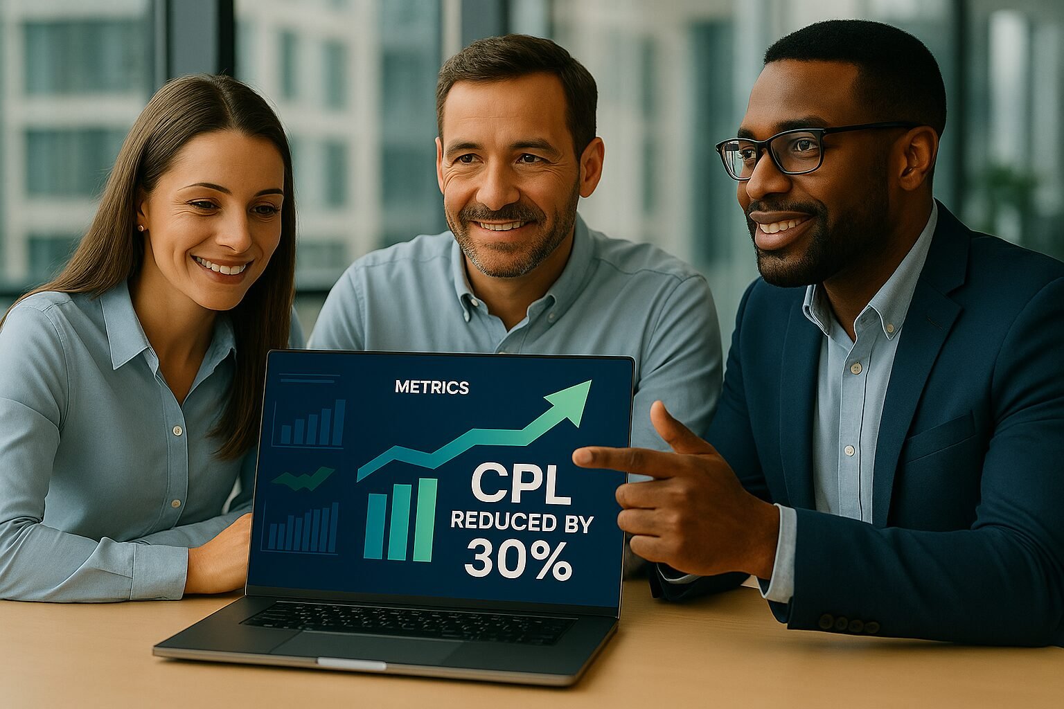 Team Reduce CPL with 30% in 90 days
